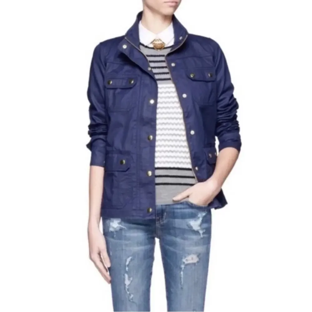 J Crew Downtown Field Navy Jacket